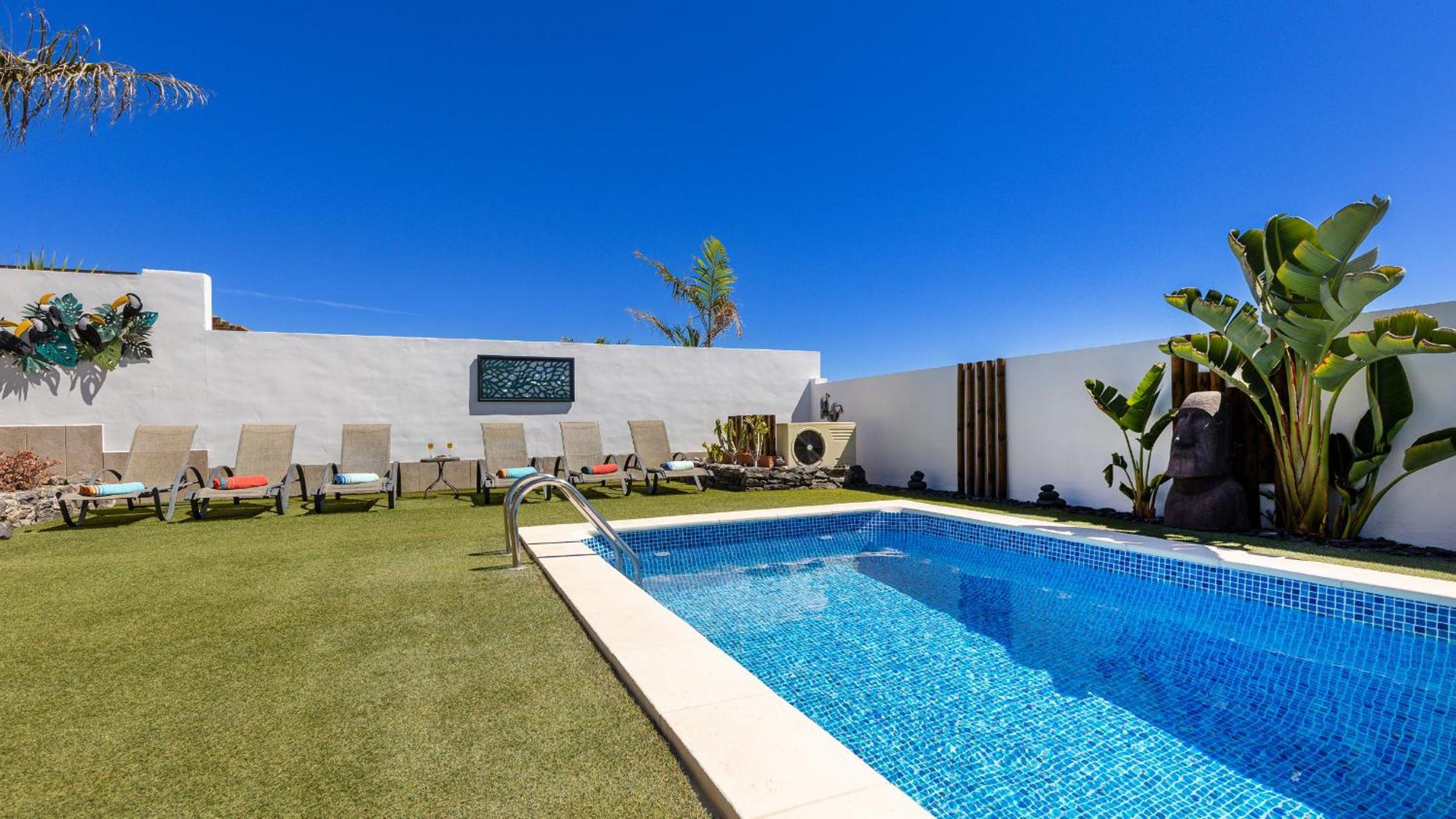 Villa Del Corazon Salinas Golf Caleta De Fuste Esterno foto