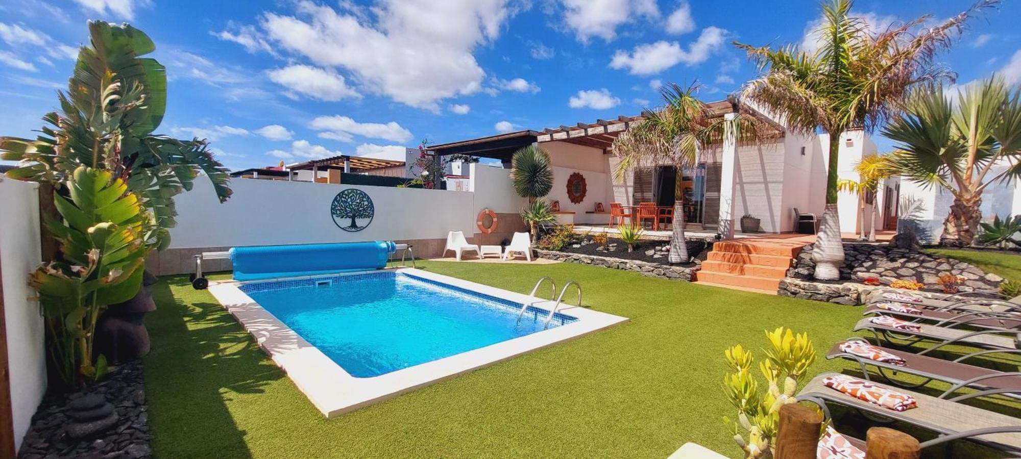 Villa Del Corazon Salinas Golf Caleta De Fuste Esterno foto